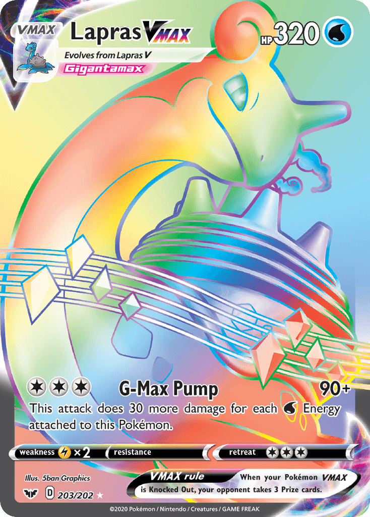 Lapras VMAX Sword & Shield
