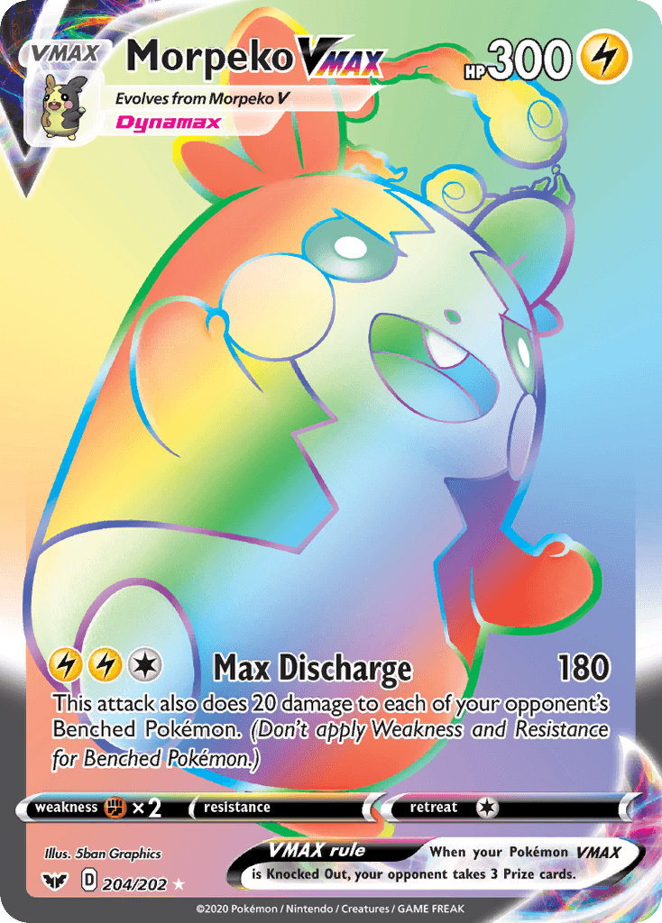 Morpeko VMAX Sword & Shield