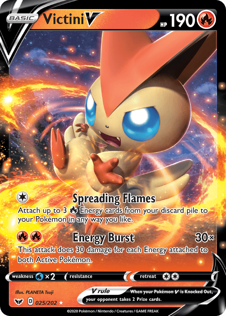 Victini V Sword & Shield