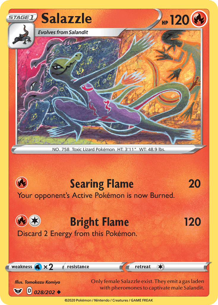 Salazzle Sword & Shield