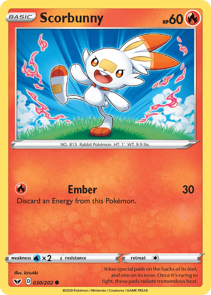 Scorbunny Sword & Shield
