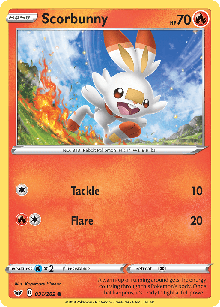 Scorbunny Sword & Shield