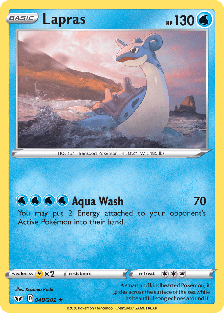 Lapras Sword & Shield