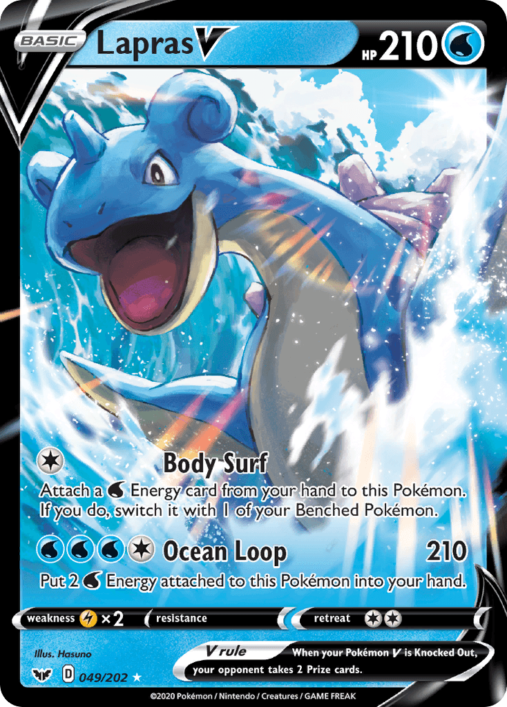 Lapras V Sword & Shield