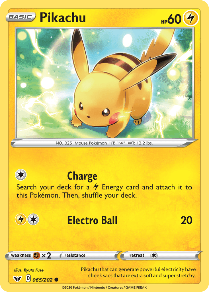 Pikachu Sword & Shield