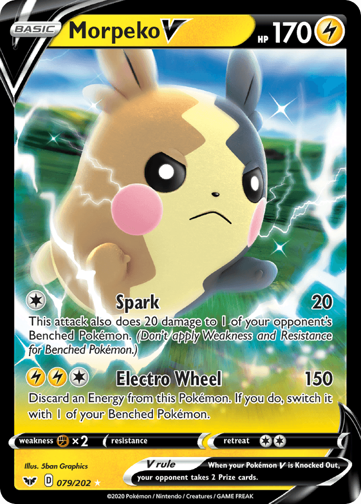 Morpeko V Sword & Shield