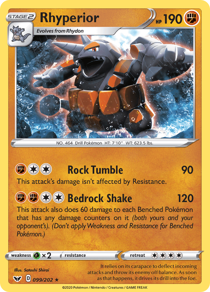 Rhyperior Sword & Shield