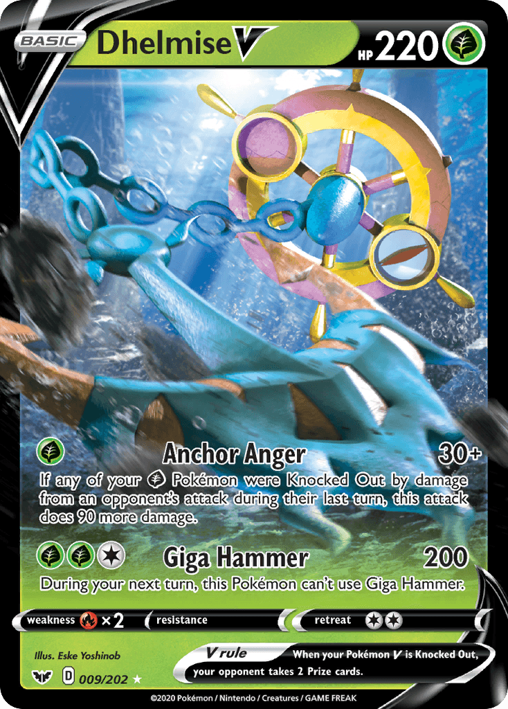 Dhelmise V Sword & Shield