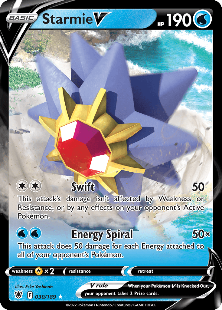 Starmie V Astral Radiance