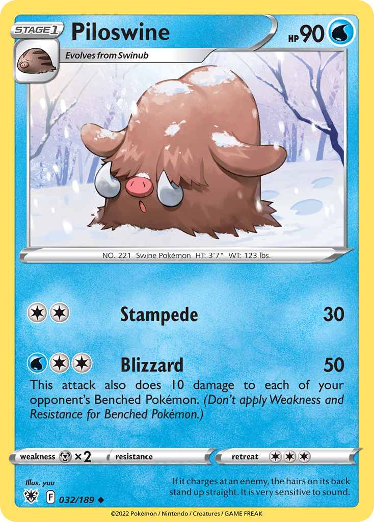 Piloswine Astral Radiance