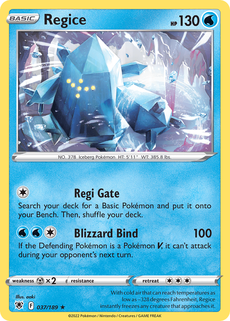 Regice Astral Radiance