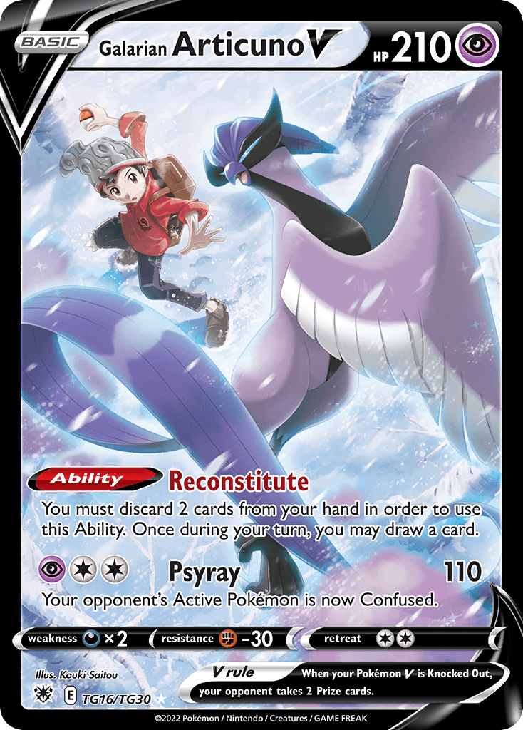 Galarian Articuno V Astral Radiance Trainer Gallery