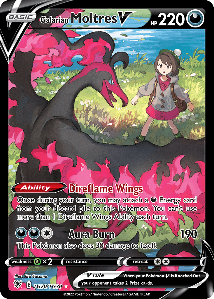 Galarian Moltres V Astral Radiance Trainer Gallery