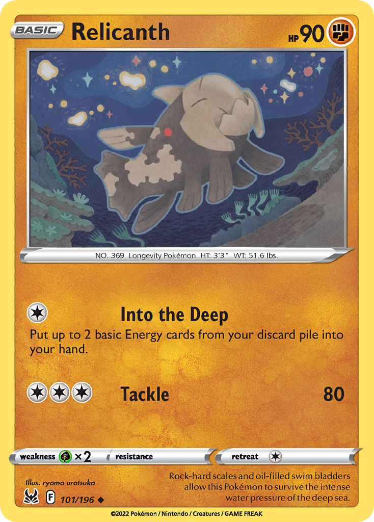 Relicanth Lost Origin