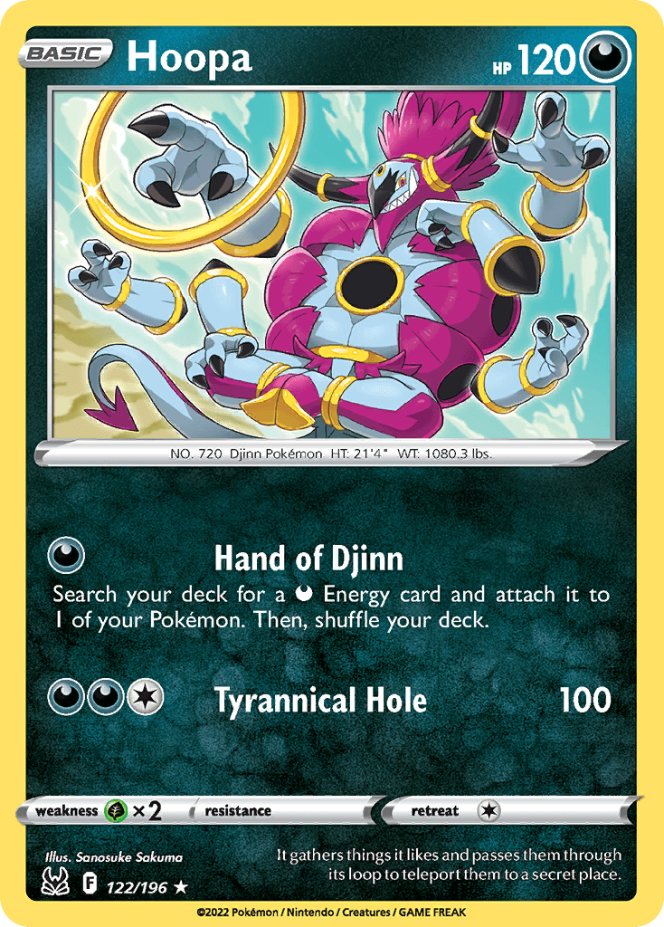 Hoopa Lost Origin