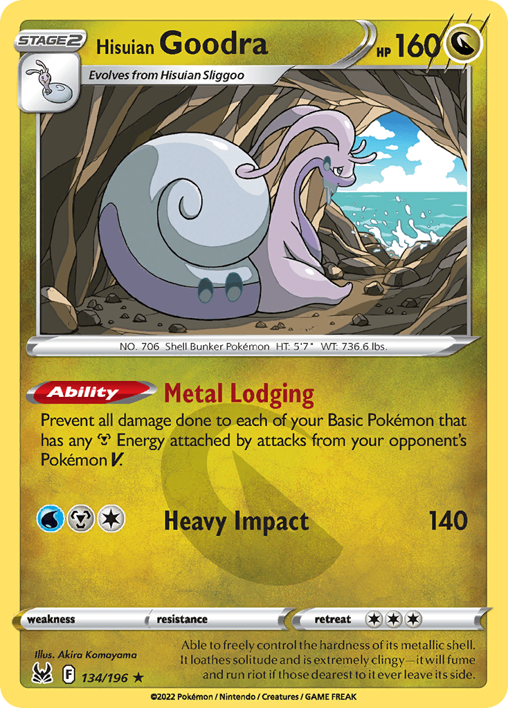 Hisuian Goodra Lost Origin