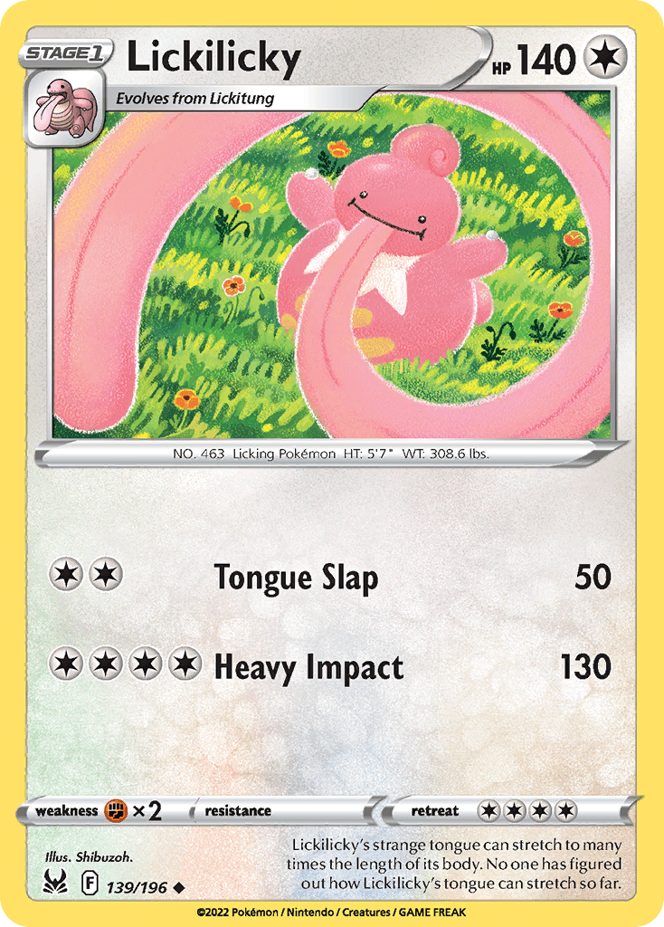 Lickilicky Lost Origin
