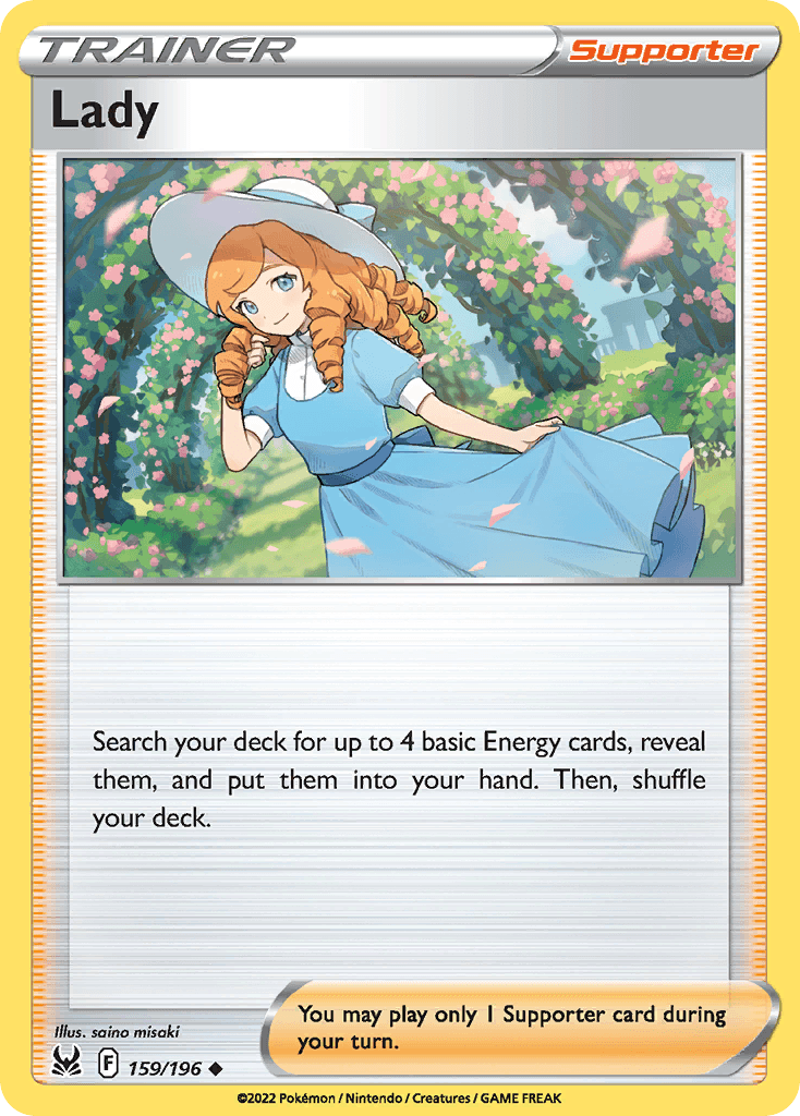 Lady Lost Origin