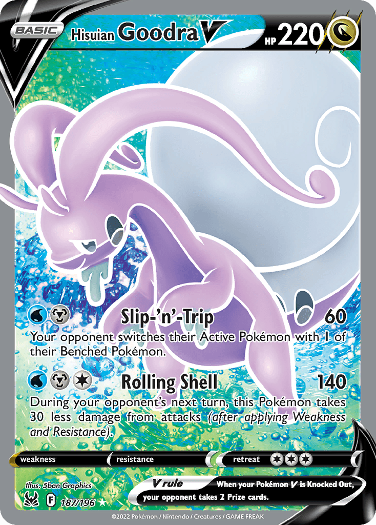 Hisuian Goodra V Lost Origin