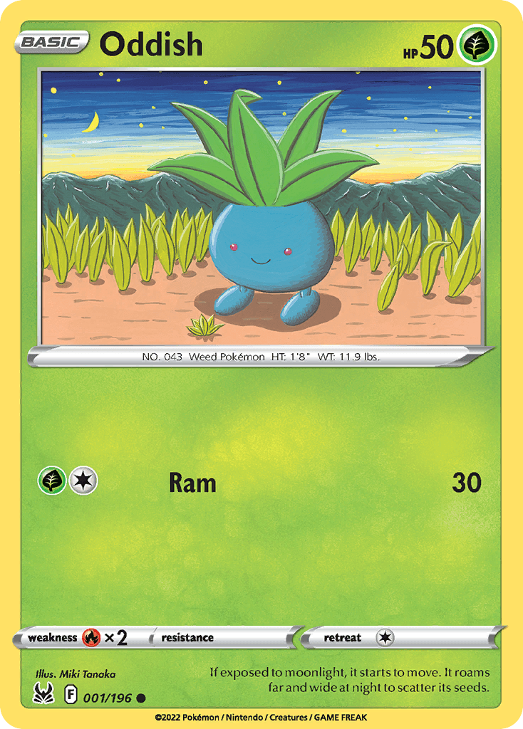 Oddish Lost Origin