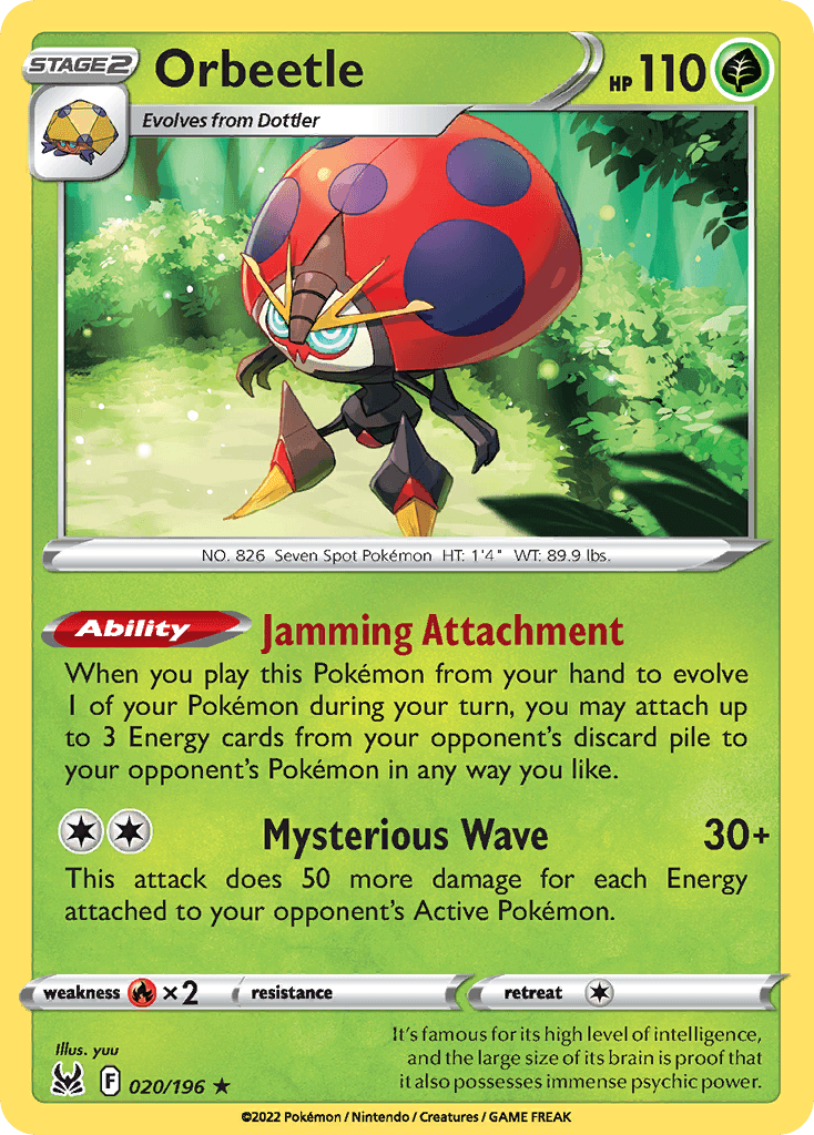 Orbeetle Lost Origin