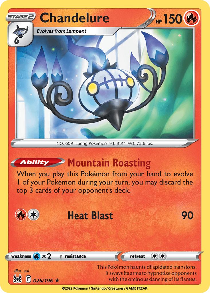 Chandelure Lost Origin