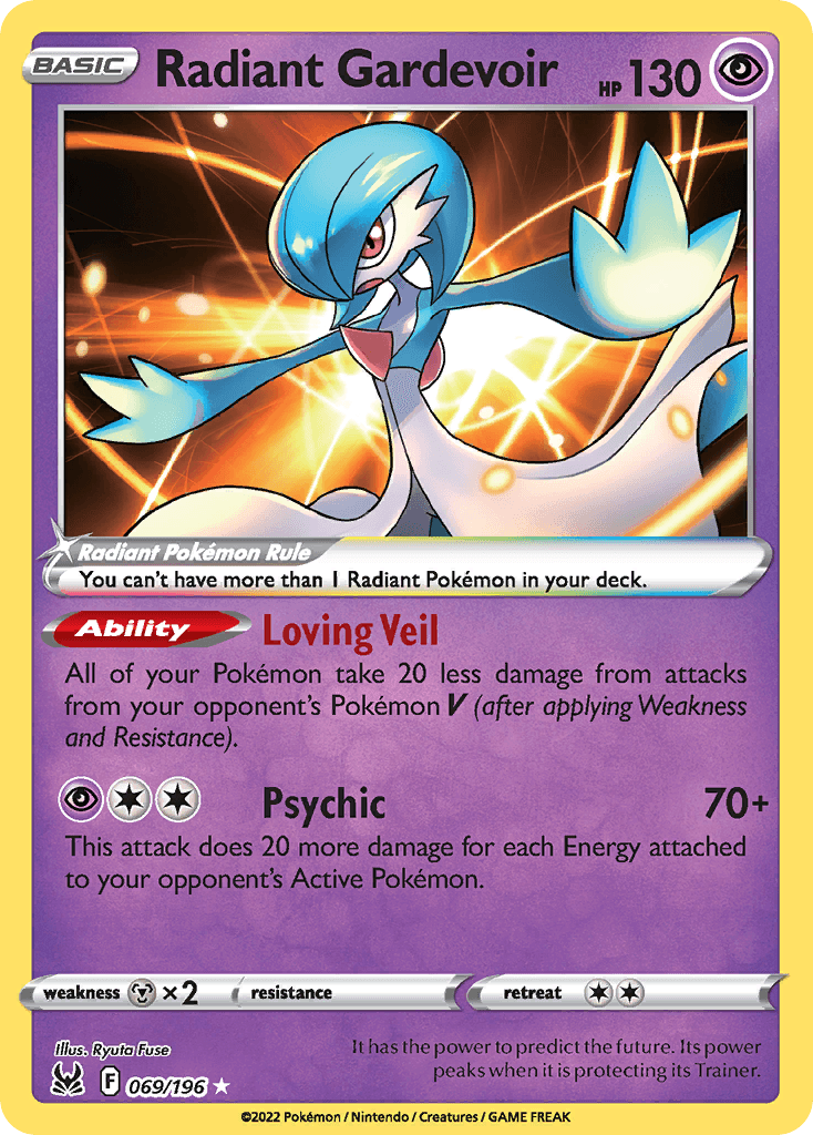 Radiant Gardevoir Lost Origin