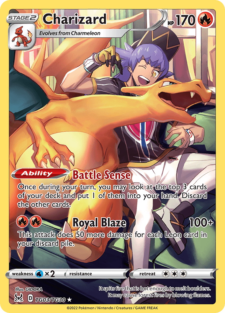 Charizard Lost Origin Trainer Gallery