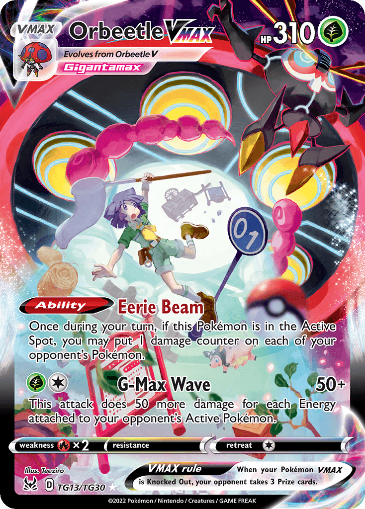 Orbeetle VMAX Lost Origin Trainer Gallery