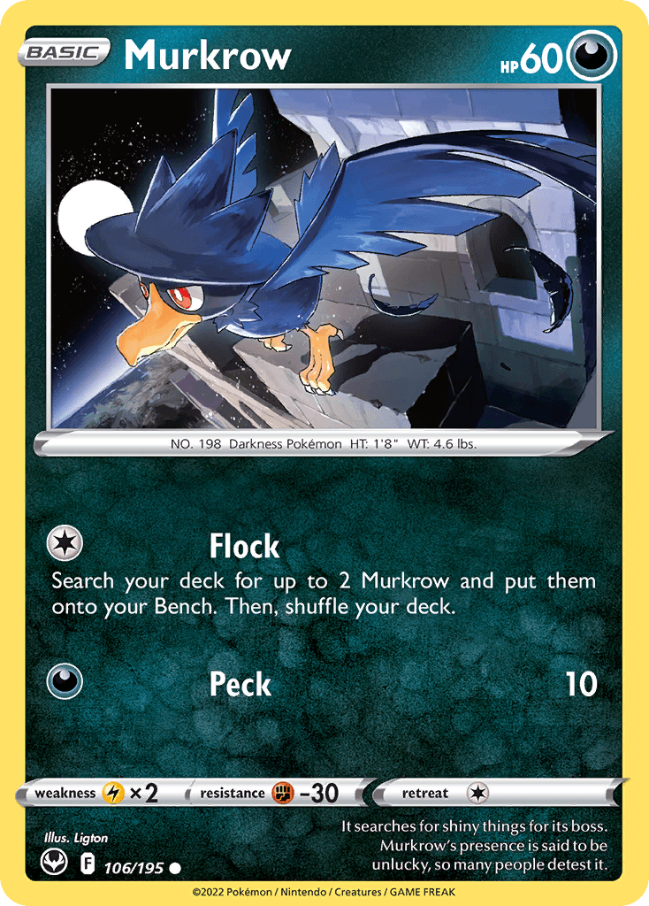 Murkrow Silver Tempest