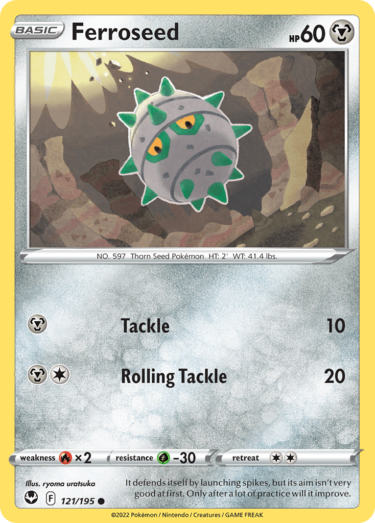 Ferroseed Silver Tempest