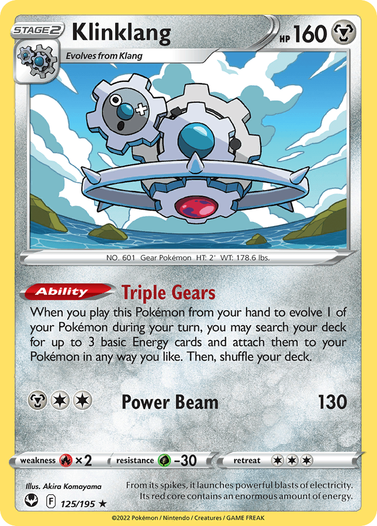 Klinklang Silver Tempest