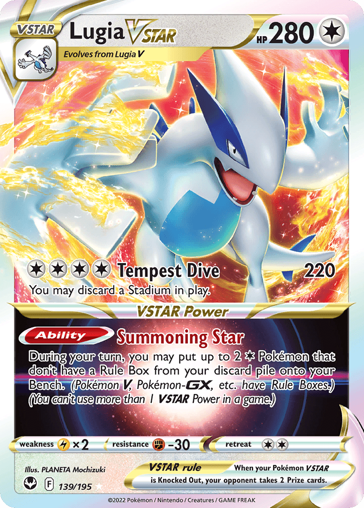 Lugia VSTAR Silver Tempest
