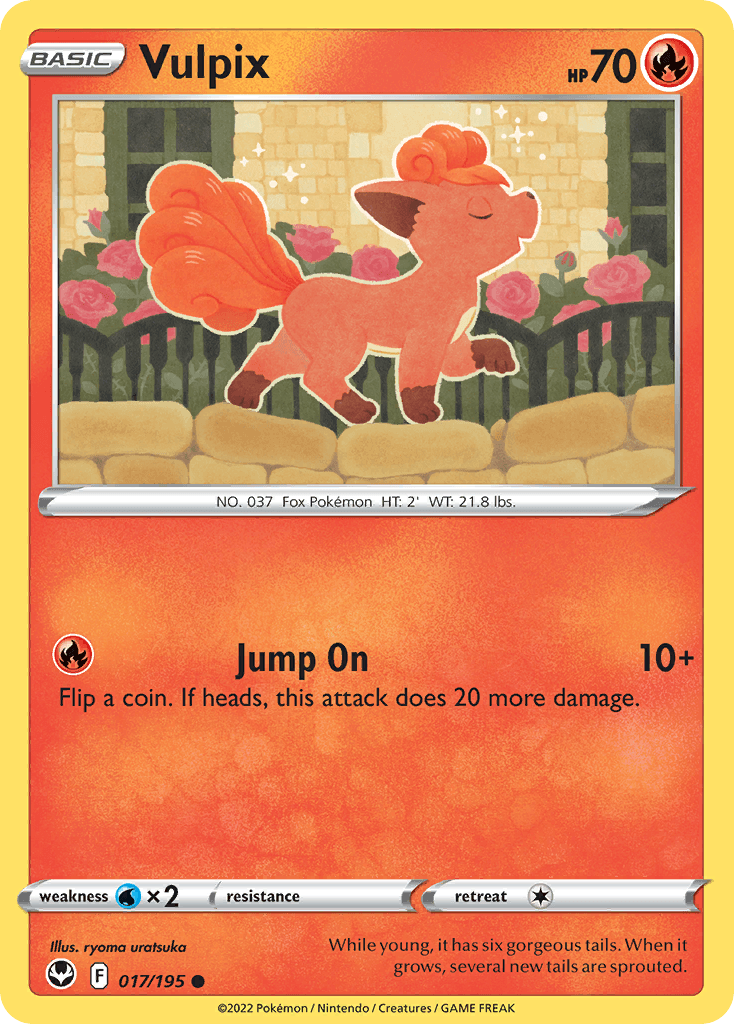 Vulpix Silver Tempest