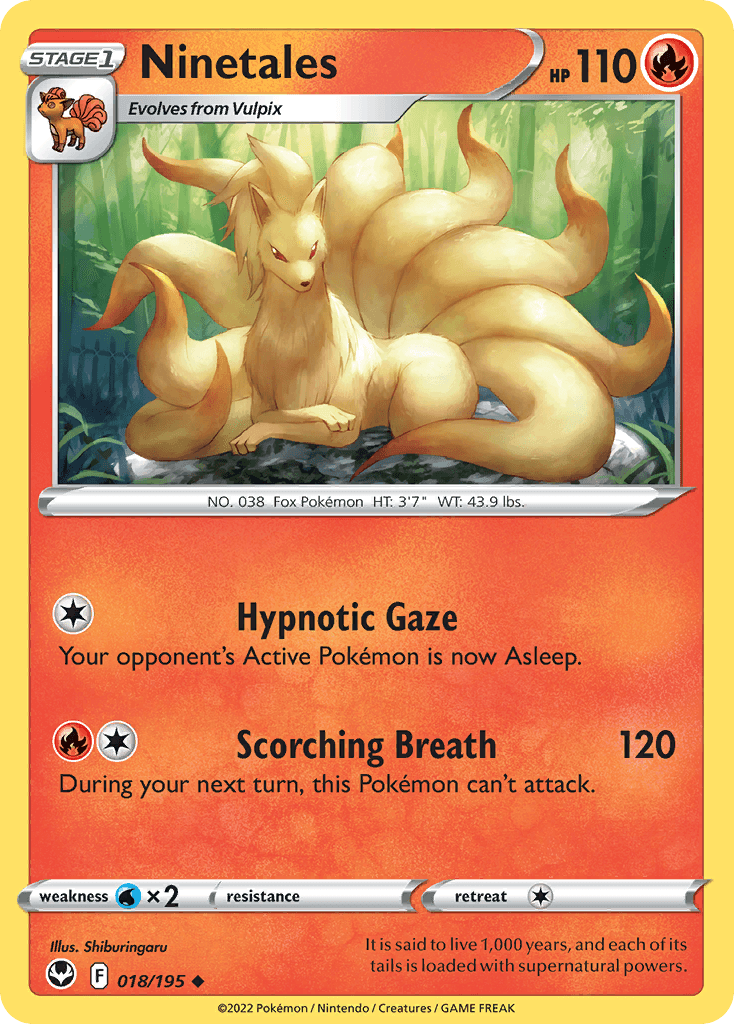 Ninetales Silver Tempest