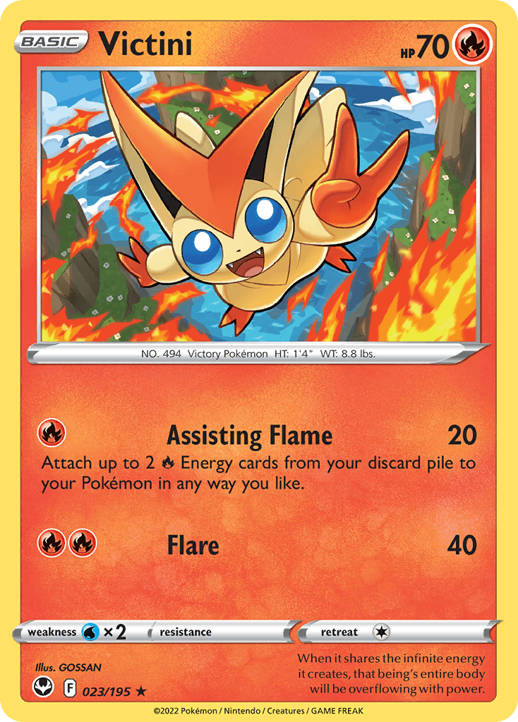Victini Silver Tempest