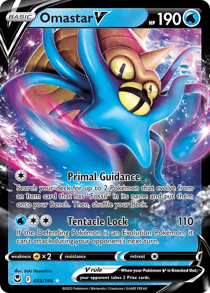Omastar V Silver Tempest