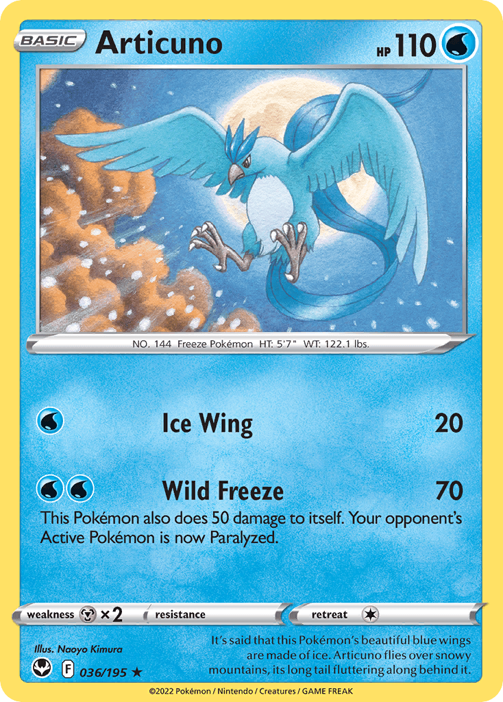 Articuno Silver Tempest
