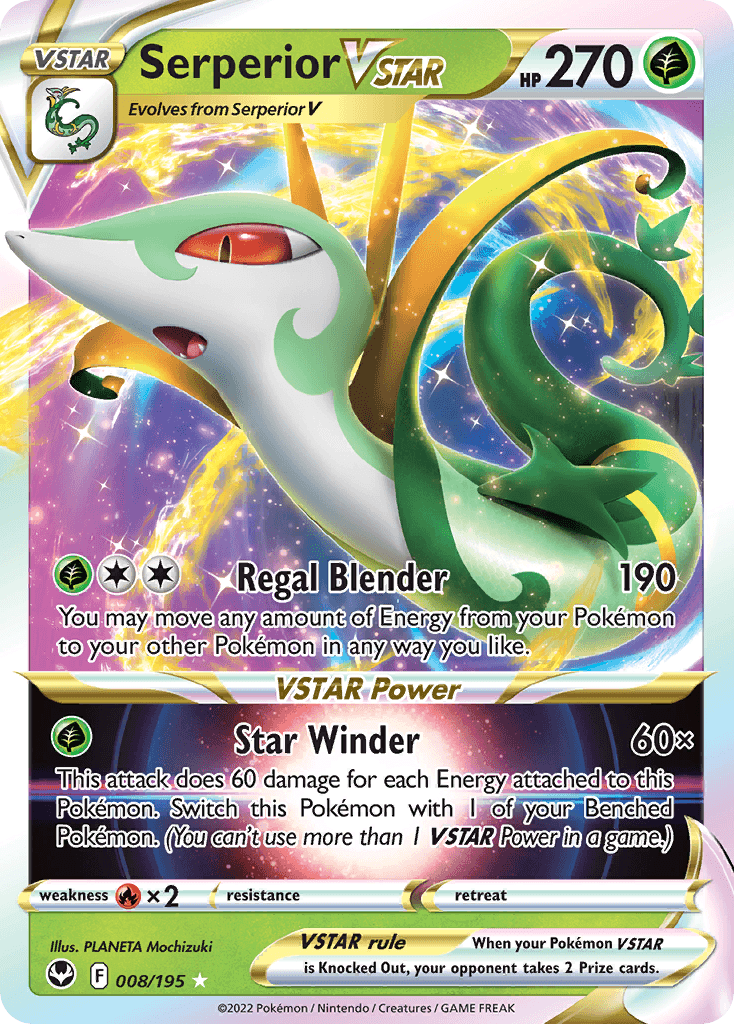 Serperior VSTAR Silver Tempest