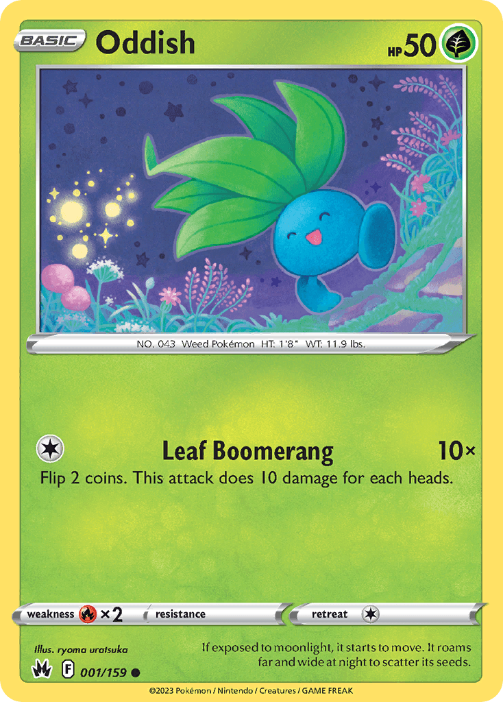 Oddish Crown Zenith