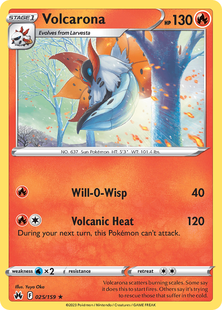 Volcarona Crown Zenith