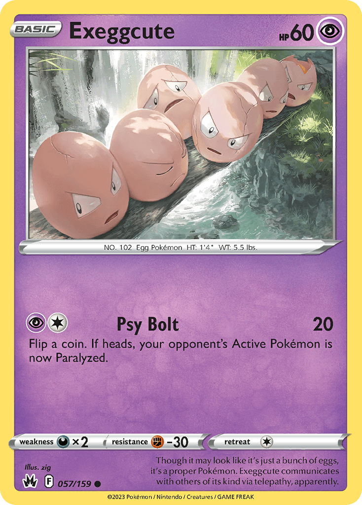 Exeggcute Crown Zenith