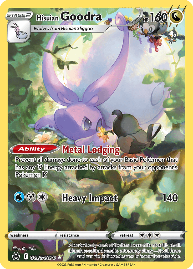Hisuian Goodra Crown Zenith Galarian Gallery