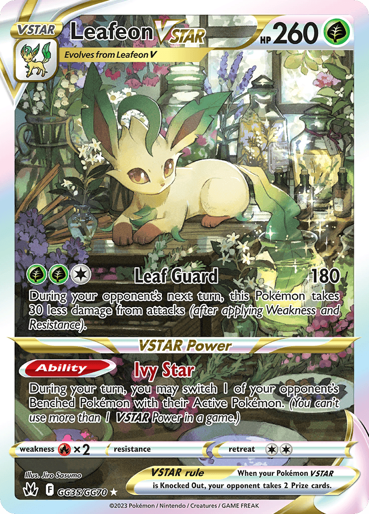 Leafeon VSTAR Crown Zenith Galarian Gallery