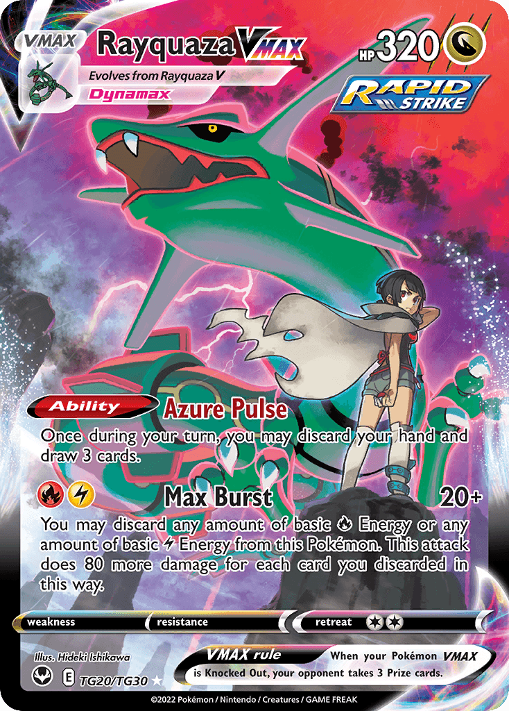 Rayquaza VMAX Silver Tempest Trainer Gallery