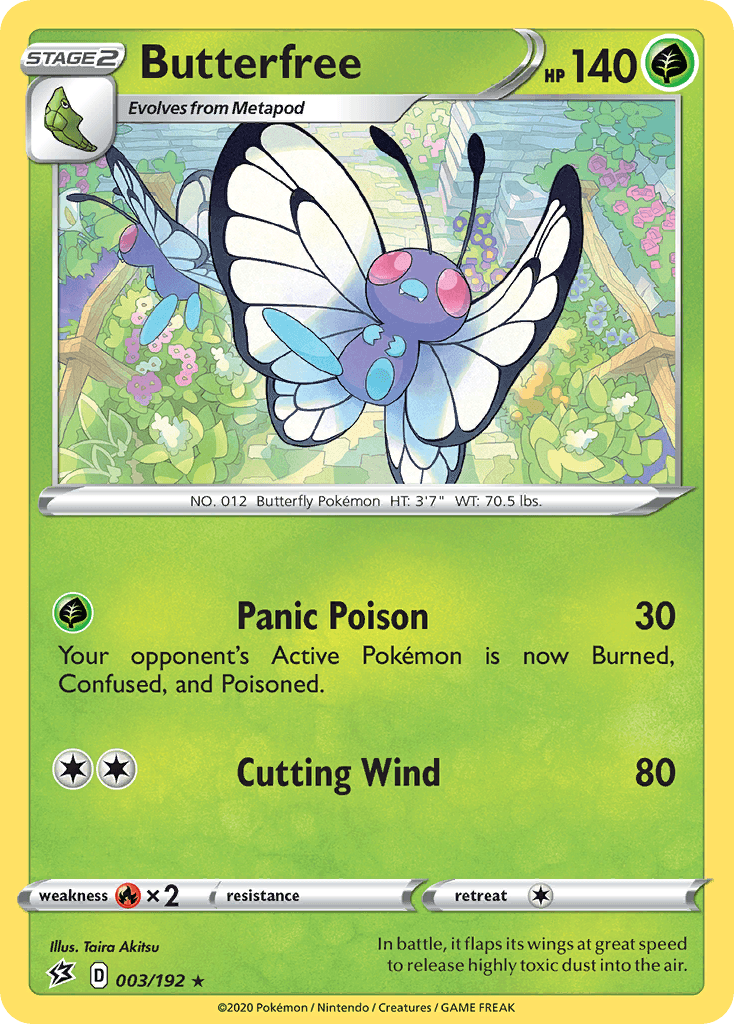 Butterfree Rebel Clash