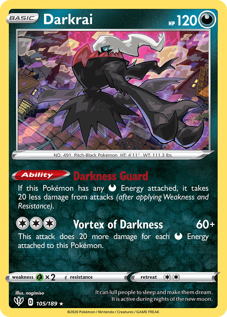 Darkrai Darkness Ablaze