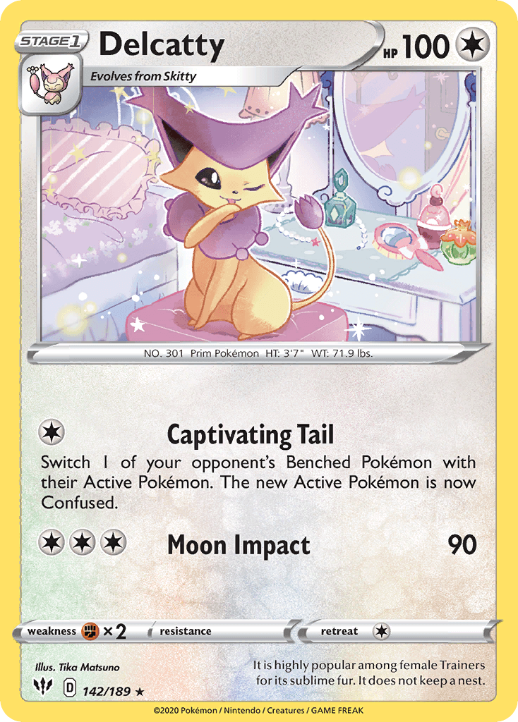 Delcatty Darkness Ablaze