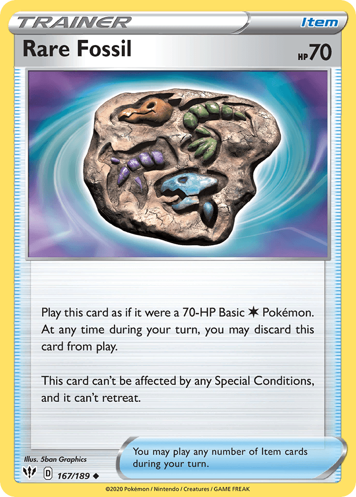 Rare Fossil Darkness Ablaze