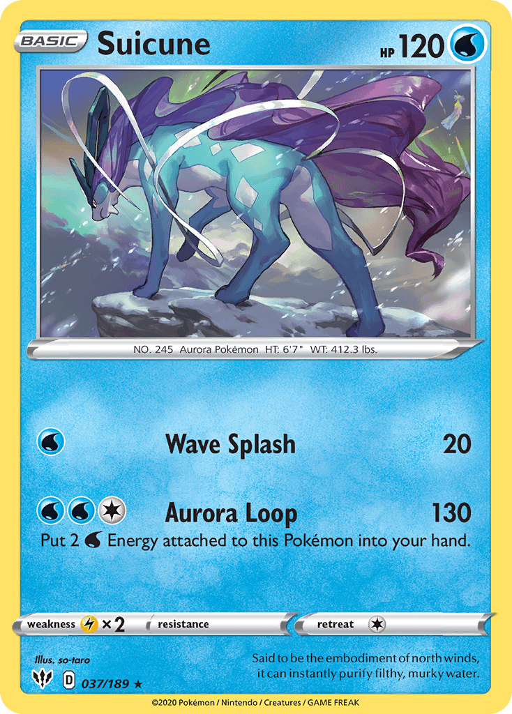 Suicune Darkness Ablaze